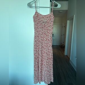 Realisation Par The Amelia - Nudité - Floral Midi Dress - 100% Silk